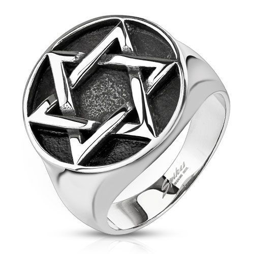 Кольцо Звезда Давида