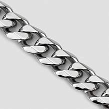 Изображение цепь стальная с крупными звеньями spikes TS-000148