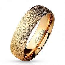 Изображение кольцо стальное золотой песок spikes KL-001365