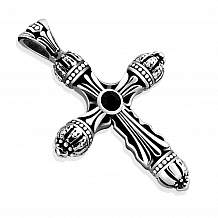 Изображение подвеска в виде кельтского креста с коронами spikes PO-000546