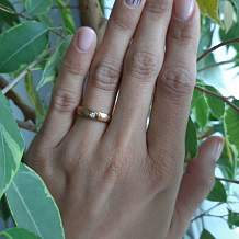 Изображение кольцо титановое с цирконом любовь навсегда spikes KL-001314, KL-001313